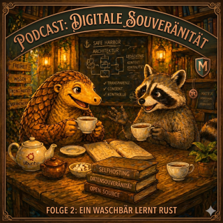 Ein Waschbär lernt Rust